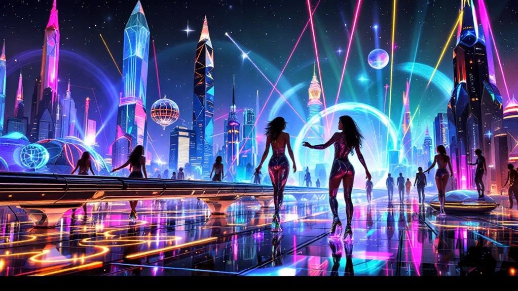 visions of idealized urban landscapes