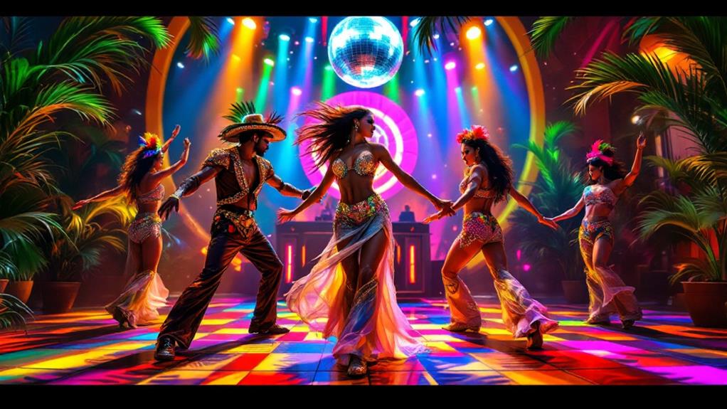 disco fever sweeps latin america