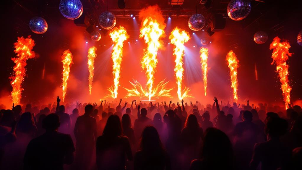 negligible environmental impact of disco flames