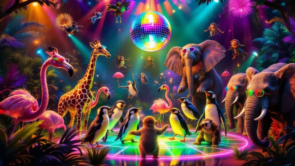 festive animal enclosure celebrations